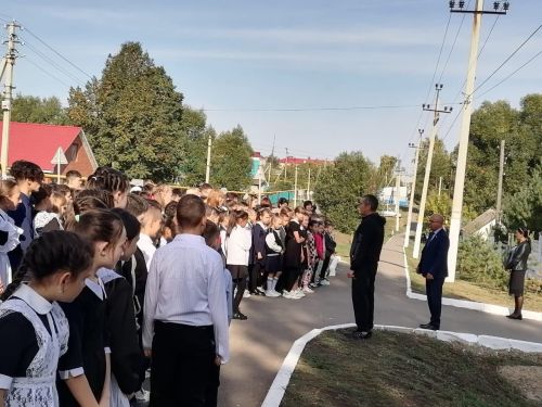 Учебная эвакуация была проведена в Ютазинской СОШ