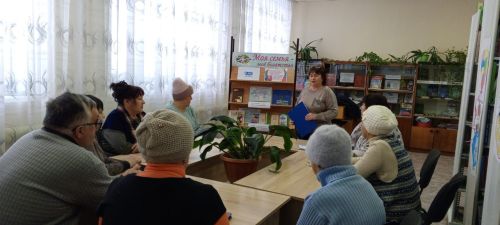 В Каракашлинской библиотеке собрались за круглым столом
