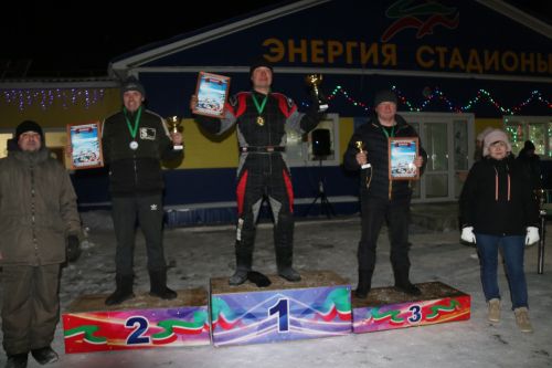 Уруссинские картингисты в тройке победителей