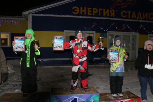 Уруссинские картингисты в тройке победителей