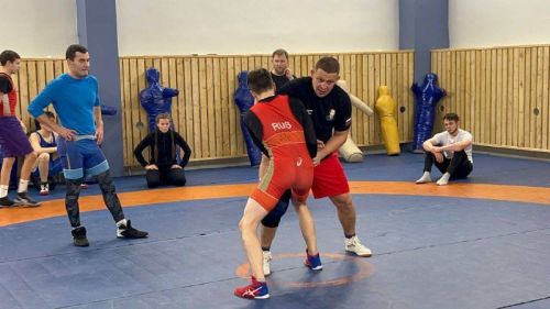 Мастер-класс от чемпиона России Евгения Салеева в СШ «Олимп»