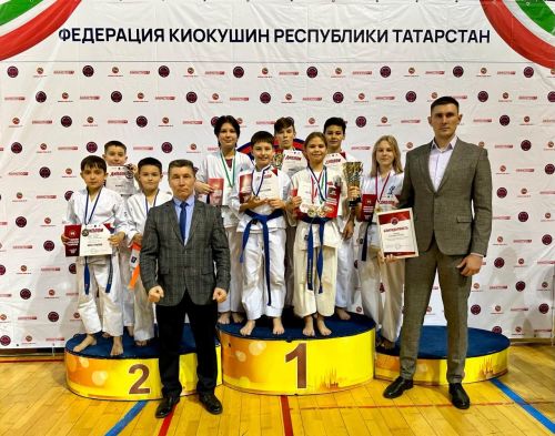Юные каратисты СШ «Олимп» стали призерами республиканского соревнования