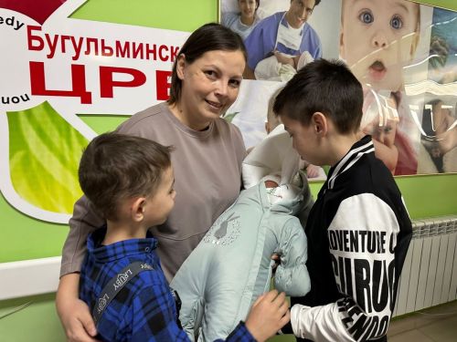 В семье бойца СВО из Ютазинского района родился третий ребенок