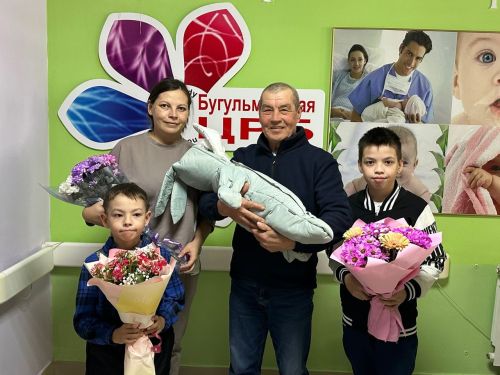 В семье бойца СВО из Ютазинского района родился третий ребенок