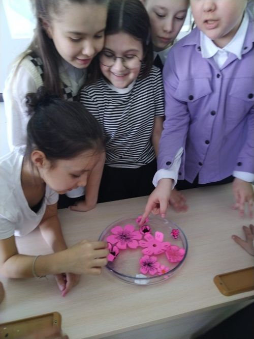 Гимназисты познают мир науки