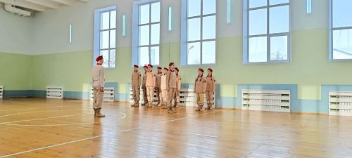 В Уруссу прошел конкурс-смотр среди юнармейцев Ютазинского района