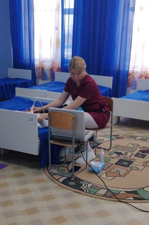 Подгорновские дети прошли медосмотр