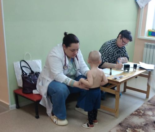 Подгорновские дети прошли медосмотр