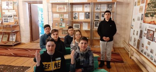 Ютазинские школьники посетили историко-краеведческий музей села Байряка