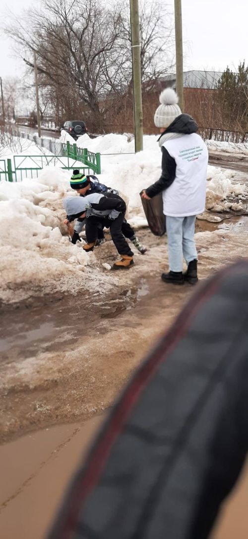 В весенние каникулы ребята посещают пришкольный лагерь