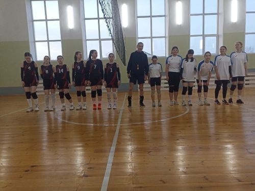 В Уруссу прошла дружеская встреча двух женских команд по волейболу