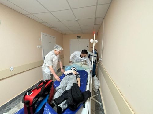 В Уруссинской центральной районной больнице прошли тактико-специальные учения