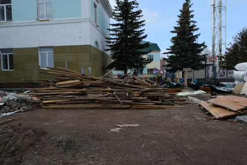 Капитальный ремонт Уруссинского детского сада в самом разгаре