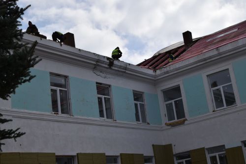 Капитальный ремонт Уруссинского детского сада в самом разгаре