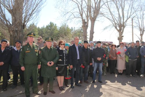 В Байряке прошло прощание с военнослужащим