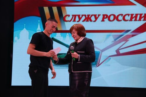 Ютазинские ребята уходят в армию