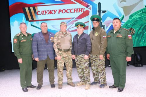 Ютазинские ребята уходят в армию