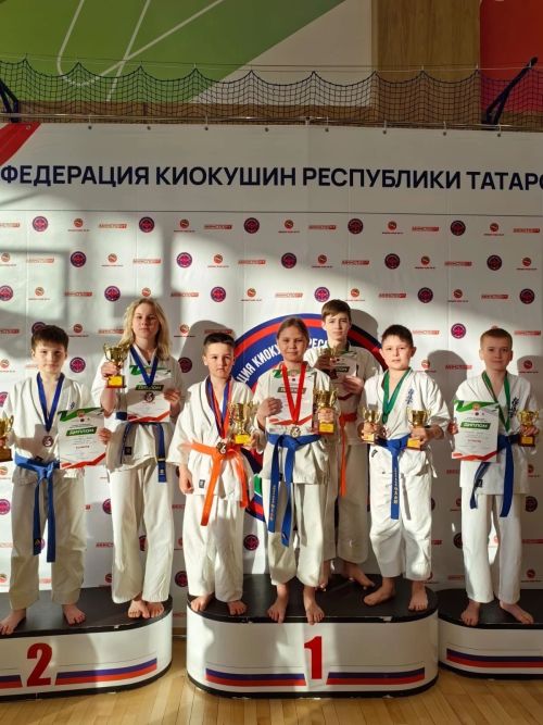 Юные каратисты СШ «Олимп» стали призерами республиканского соревнования