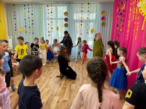 Уруссинские детсадовцы познакомились с героями сказок Габдуллы Тукая