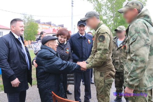 В Ютазинском районе 9 Мая чествовали участников ВОВ