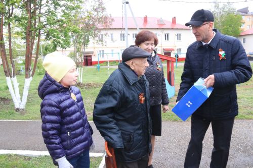 В Ютазинском районе 9 Мая чествовали участников ВОВ