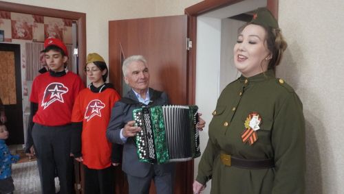 В Ютазинском районе 9 Мая чествовали участников ВОВ