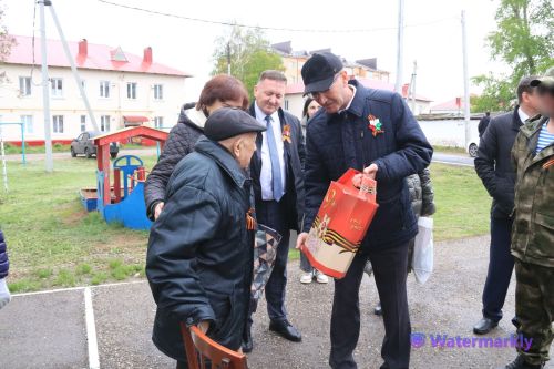 В Ютазинском районе 9 Мая чествовали участников ВОВ