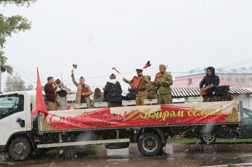 В Ютазинском районе 9 Мая чествовали участников ВОВ