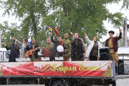 В Ютазинском районе 9 Мая чествовали участников ВОВ