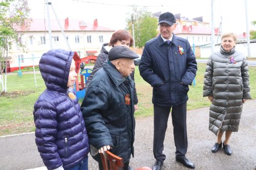 В Ютазинском районе 9 Мая чествовали участников ВОВ