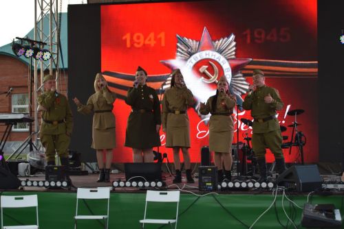 Концерт в День Победы порадовал ютазинцев