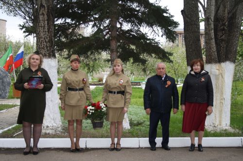 Заводчане патриотично встретили Победный май