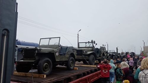Урыссулылар «Җиңү поездын» каршы алды