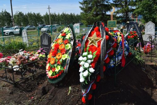 Жители района попрощались с погибшим в СВО земляком