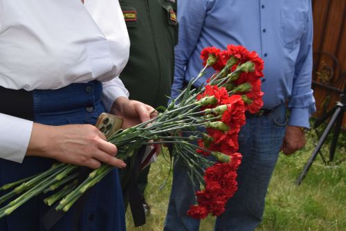 Жители района попрощались с погибшим в СВО земляком