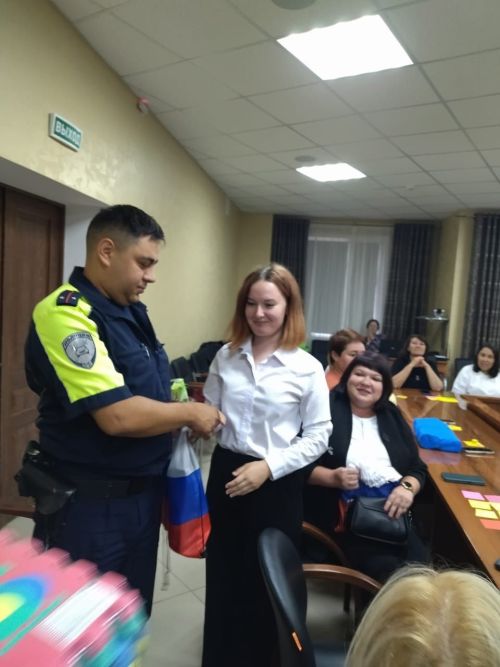 Мероприятие по ПДД прошло в Уруссу