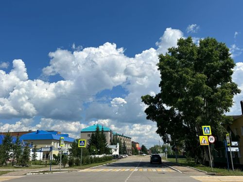 Жаркий летний день сегодня в Уруссу