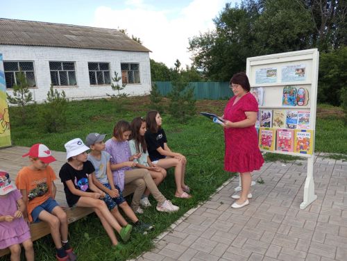 Каракашлинские ребята приняли участие в литературной игре «Приглашаем всех читать, фантазировать играть»