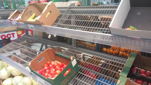 После праздника на полках магазинов Ютазинского района почти нет товара