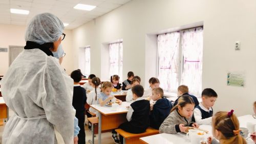 В Уруссинской школе № 3 был родительский контроль  горячего питания