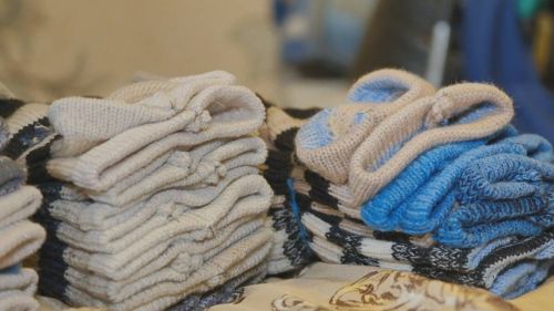 Супруги из Нижнекамска связали 2 тыс. носков для бойцов СВО