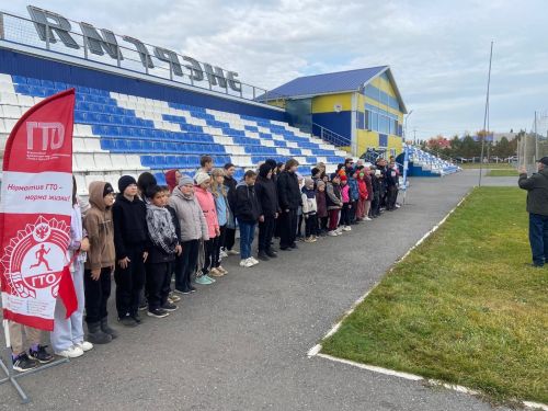 Юные спортсмены Уруссу успешно сдали нормативы ГТО