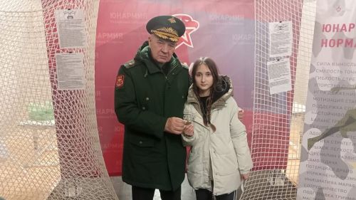 Ютазинские школьники сдали норматив «Юнармейца» в Елабуге