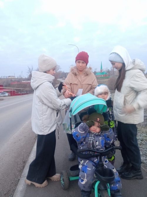 Учащиеся Дым-Тамакской школы поддержали акцию о здоровье матерей