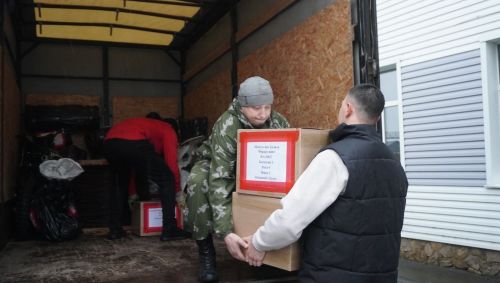 В зону СВО ютазинцы отправили очередную партию гуманитарного груза