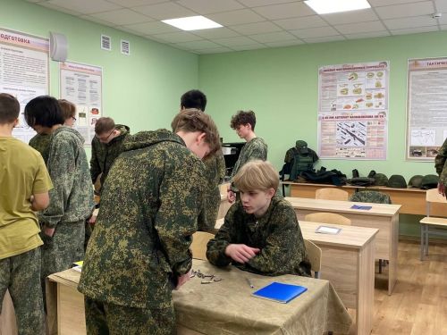 Учащиеся гимназии активно включились в программу учебно-военных сборов «Авангард»