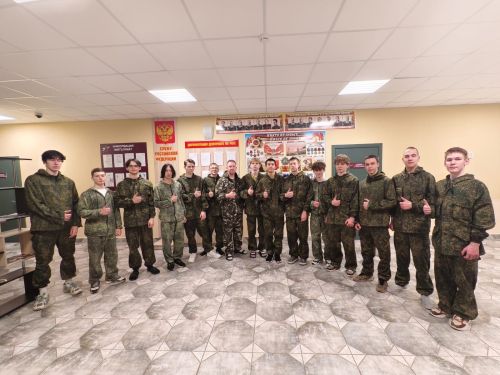 Учащиеся гимназии активно включились в программу учебно-военных сборов «Авангард»