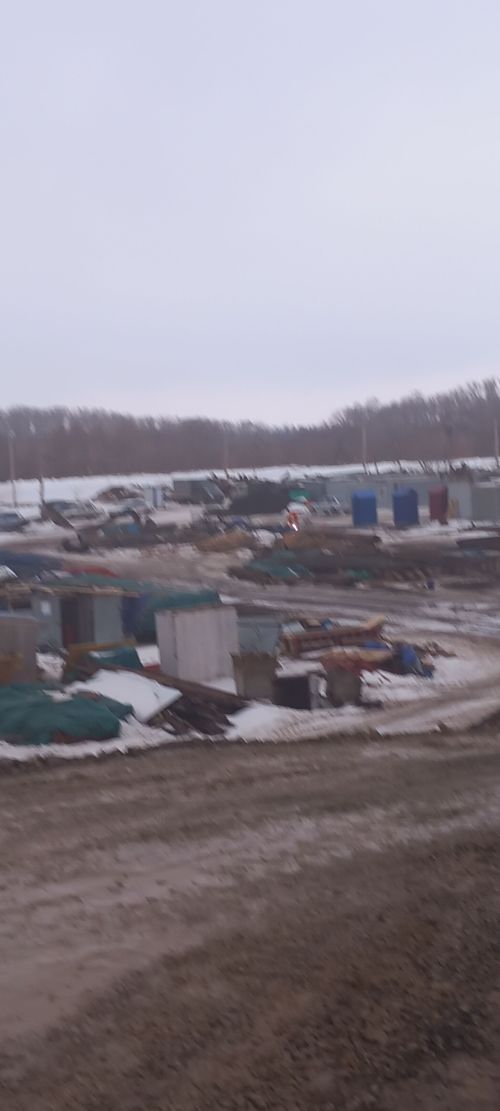 Продолжается реконструкция моста через реку Ик