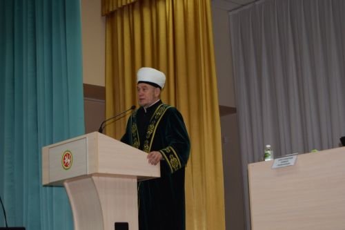 Ютазинский район посетил муфтий Татарстана Камиль-хазрат Самигуллин