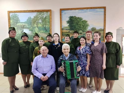 В Ново-Каразерикском сельском клубе прошел районный смотр-конкурс «Память Победы»
